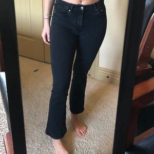 Black Flare Jeans